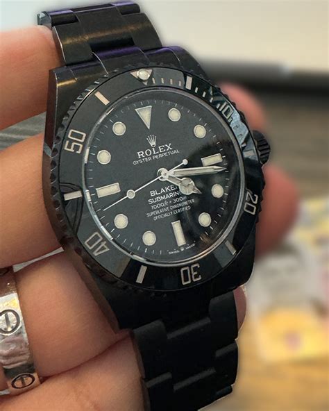 rolex blaken submariner pig|blaken oyster perpetual submariner.